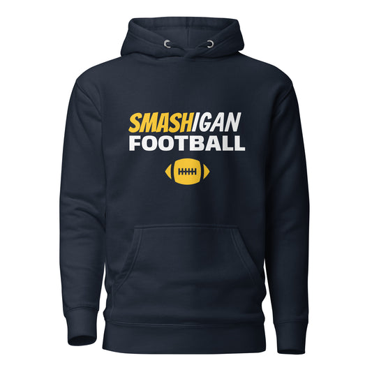 Smashigan Football Hoodie